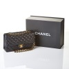 Chanel, Medium Classic Double Flap Black Caviar Bag - 2