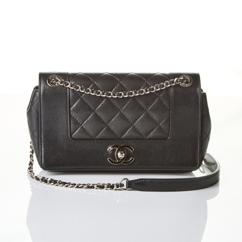 Chanel, Mademoiselle Noir Small Flap Bag
