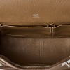 Hermès, Etoupe Veau Taurillon Clemence Leather Jypsiere, 31 - 3