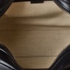 Gucci, Black Textured Dollar Calfskin Leather Medium Diana Duffle Bag - 4