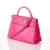 Hermès, Rose Tyrien Tosca Epsom Leather Candy Kelly Retourne 32 Verso - 2