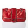 Chanel, Medium Burgundy Lambskin Madison Chain Flap Bag