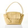 Bottega Veneta, Porridge Maxi Intrecciato Calfskin Small Arco Tote