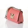 Louis Vuitton, Limited Edition PM Rose Vernis / Monogram Twist Lock Shoulder Bag - 3