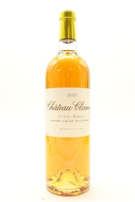 (1) 2007 Chateau Climens, Sauternes - Barsac [RP98] [WE98]