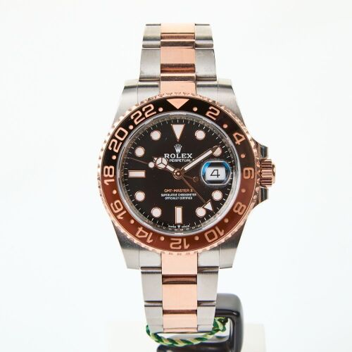 18ct Everose Gold / Stainless Steel, 40mm Rolex Oyster Perpetual GMT-Master II Wristwatch