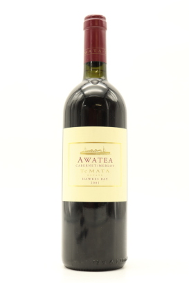 (1) 2001 Te Mata Estate Awatea Cabernet - Merlot, Hawke's Bay