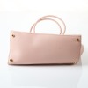 Giorgio Armani Pink Leather Tote Bag - 2