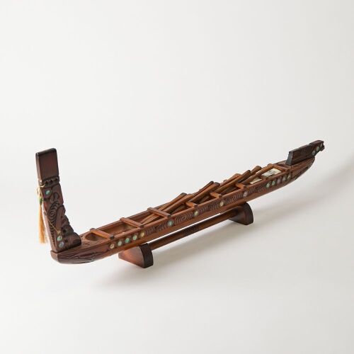 A Contemporary Model Waka Taua