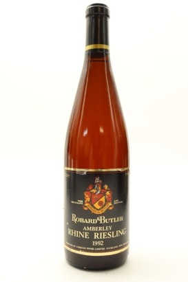 (1) 1992 Robard & Butler Amberley Rhine Riesling, North Canterbury