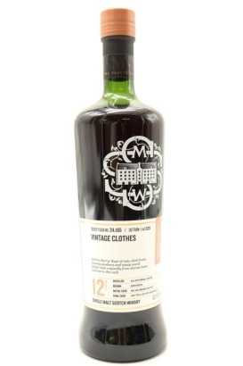 (1) Macallan 2008 SMWS 24.165 Vintage Clothes 12 Year Old Single Malt Scotch Whisky, 63.7% ABV