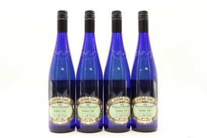 (4) 2018 Pieroth Blue Burg Layer Schlosskapelle Muller-Thurgau Kabinett, Nahe