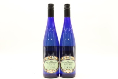 (2) 2018 Pieroth Blue Burg Layer Schlosskapelle Muller-Thurgau Kabinett, Nahe