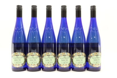 (6) 2019 Pieroth Blue Burg Layer Schlosskapelle Muller-Thurgau Kabinett, Nahe