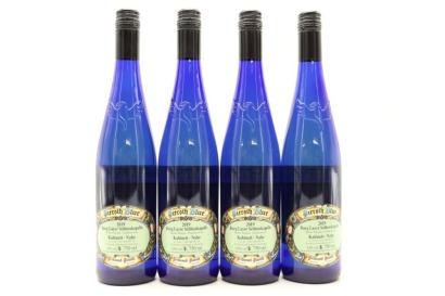 (4) 2019 Pieroth Blue Burg Layer Schlosskapelle Muller-Thurgau Kabinett, Nahe