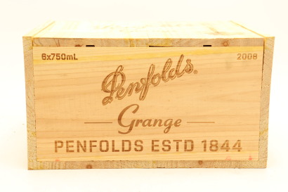 (6) 2008 Penfolds Grange Bin 95, South Australia [JR19] [RP100] [WE98] [WS100] [BC96] (OWC)