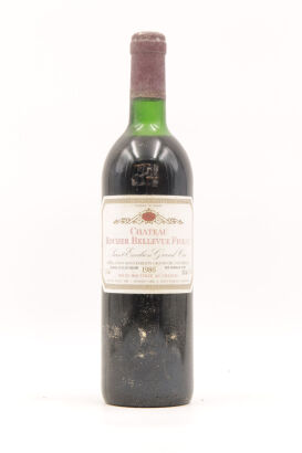 (1) 1986 Chateau Rocher Bellevue Figeac, Saint-Emilion Grand Cru