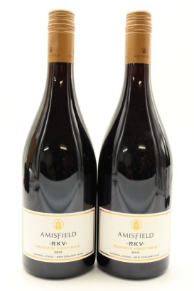 (2) 2015 Amisfield RKV - Rocky Knoll Vineyard Reserve Pinot Noir, Central Otago [JR17]