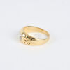 An Antique Victorian 18ct Gold Old Cut Diamond Ring - 2