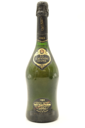 (1) 1983 Veuve Clicquot Ponsardin La Grande Dame Brut, Champagne