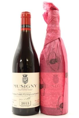 (2) 2013 Domaine Comte Georges de Vogue Musigny Grand Cru 'Cuvee Vieilles Vignes', Cote de Nuits [JR19] [RP95]