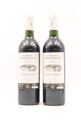 (2) 2001 Vignobles Chaigne Chateau Peynaud Bagnac, Bordeaux