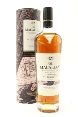 (1) The Macallan James Bond 60th Anniversary Decade III Single Malt Scotch Whisky, 43.7% ABV (GB)