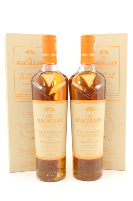 (2) The Macallan Harmony Collection 'Amber Meadow' Single Malt Scotch Whisky, 43% ABV