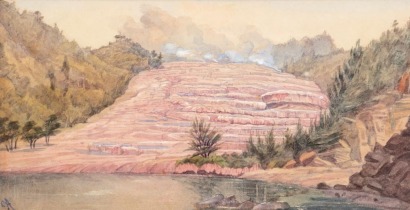 CHRISTOPHER AUBREY untitled (Pink Terraces)