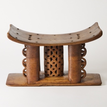 An Ashanti Chief Stool, Ghana