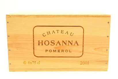 (6) 2001 Chateau Hosanna, Pomerol [JR16.5] (OWC)