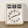 An Ex-ANZ/National Bank Twemco Automatic Calendar Wall Clock