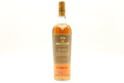 (1) The Macallan Edition No 1 Single Malt Scotch Whisky, 48% ABV, 750ml