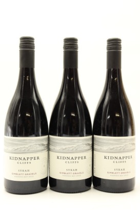 (3) 2013 Kidnapper Cliffs Syrah, Gimblett Gravels