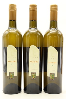 (3) 2004 Matua Valley Ararimu Chardonnay, Gisborne