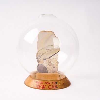 A Vintage Money Meter Saving Jar