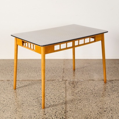 A C1960s Mid-Century Kitchen Table by Frank Guille for Kandya UK