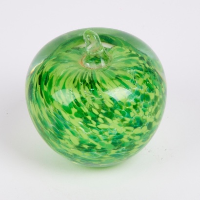 An Art Glass Apple