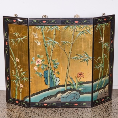 A Japanese Inspired Folding Screen