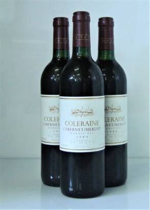 (3) 1989 Te Mata Coleraine, Hawkes Bay