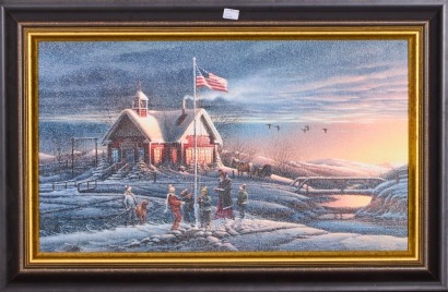 A Framed Terry Redlin Print