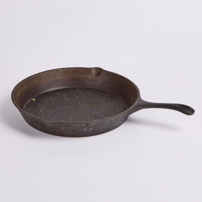 A Large Cast Iron Pan