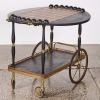 An Upcycled Bar Cart