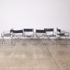 A Set of Six Directors Chairs