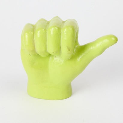 A Kitsch Thumbs Up Wall Hanging