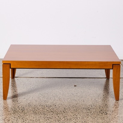 A Rustic Solid Teak Coffee Table