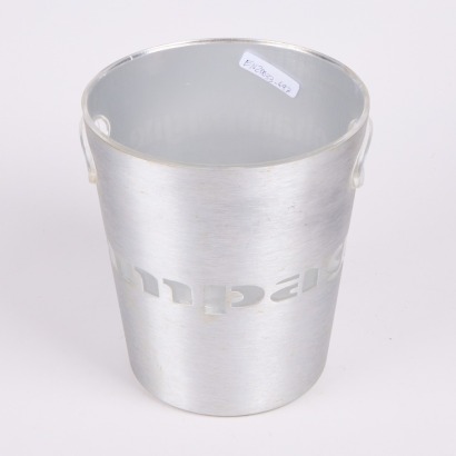 A Brushed Metal Champagne Bucket