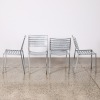 A Set of Four Andrew Patterson Outdoor Dining Chairs for Michael Draper