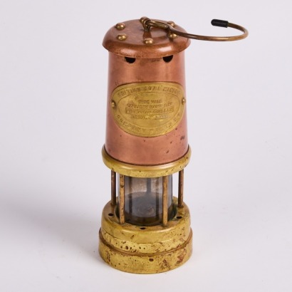 A British Coal Mining Miner Lamp