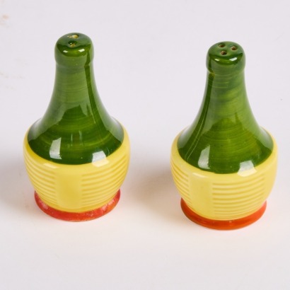 A Pair of German Salt/Pepper Shakers